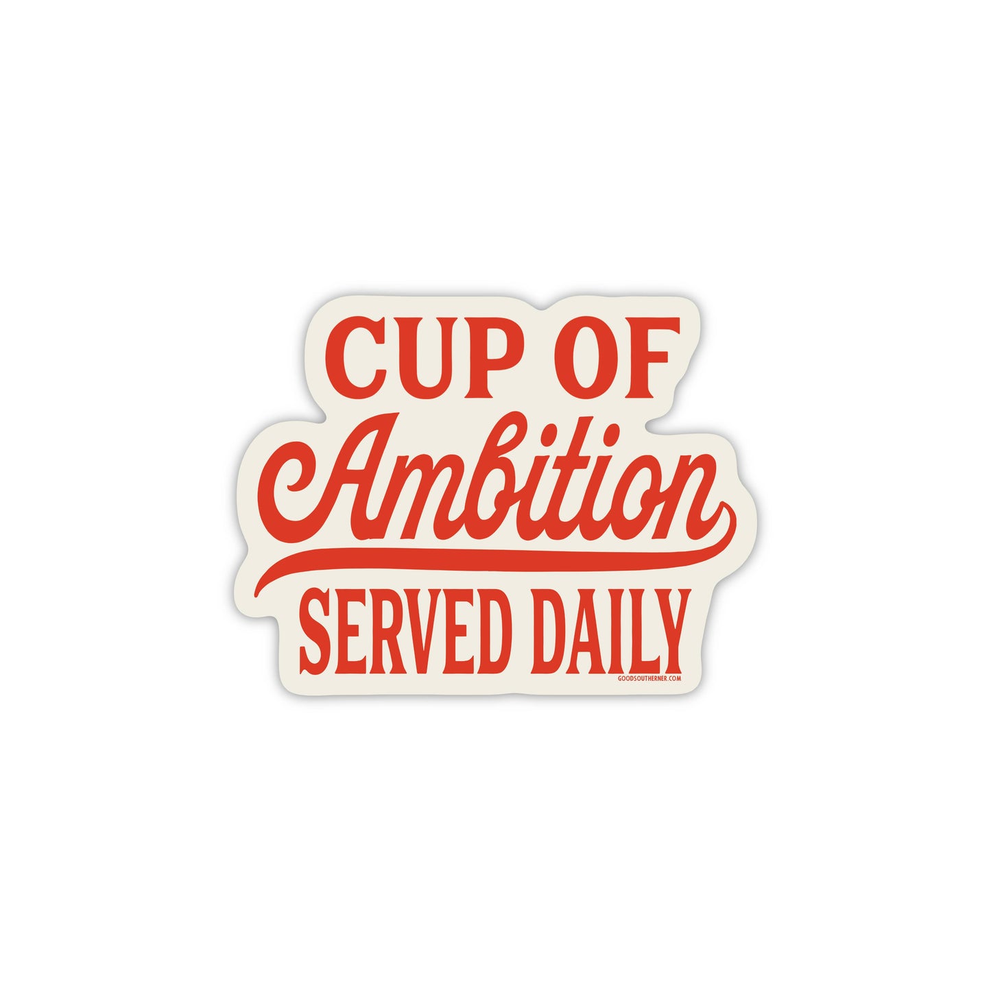 Dolly: Cup Of Ambition Sticker