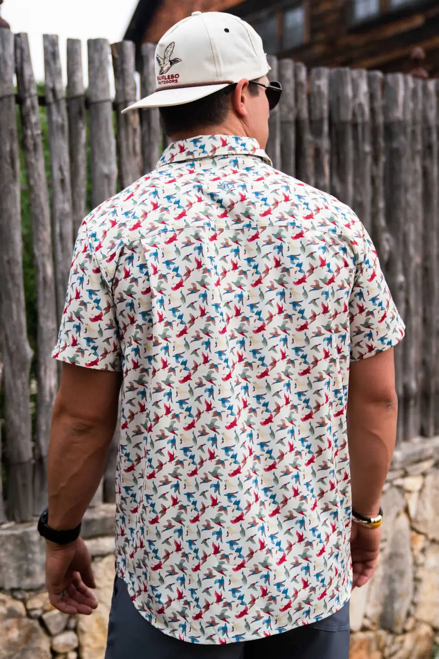 Burlebo - Performance Short Sleeve - All Over Duck: 1 Small left!