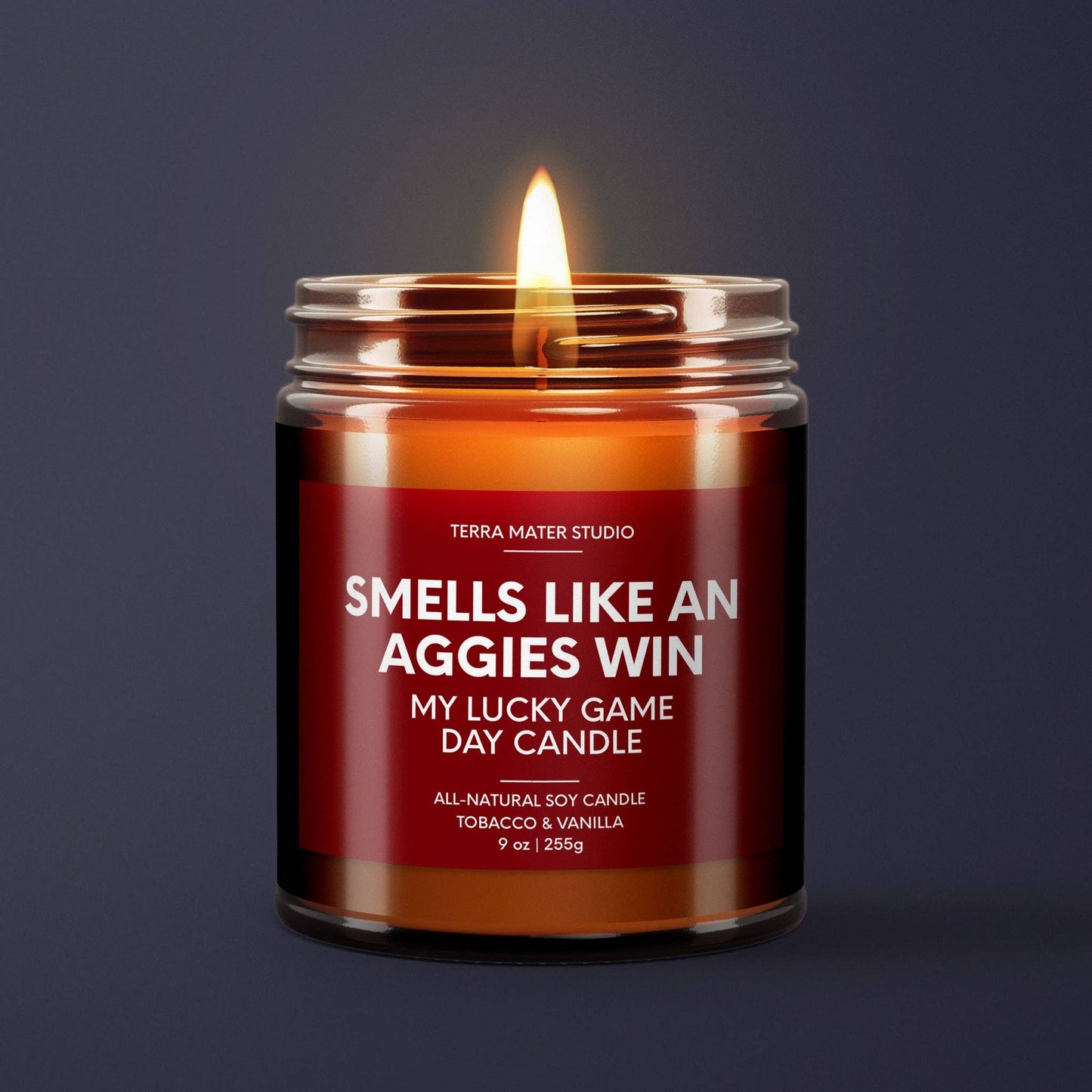 Smells Like An Aggies Win | Texas Lucky Game Day Candle