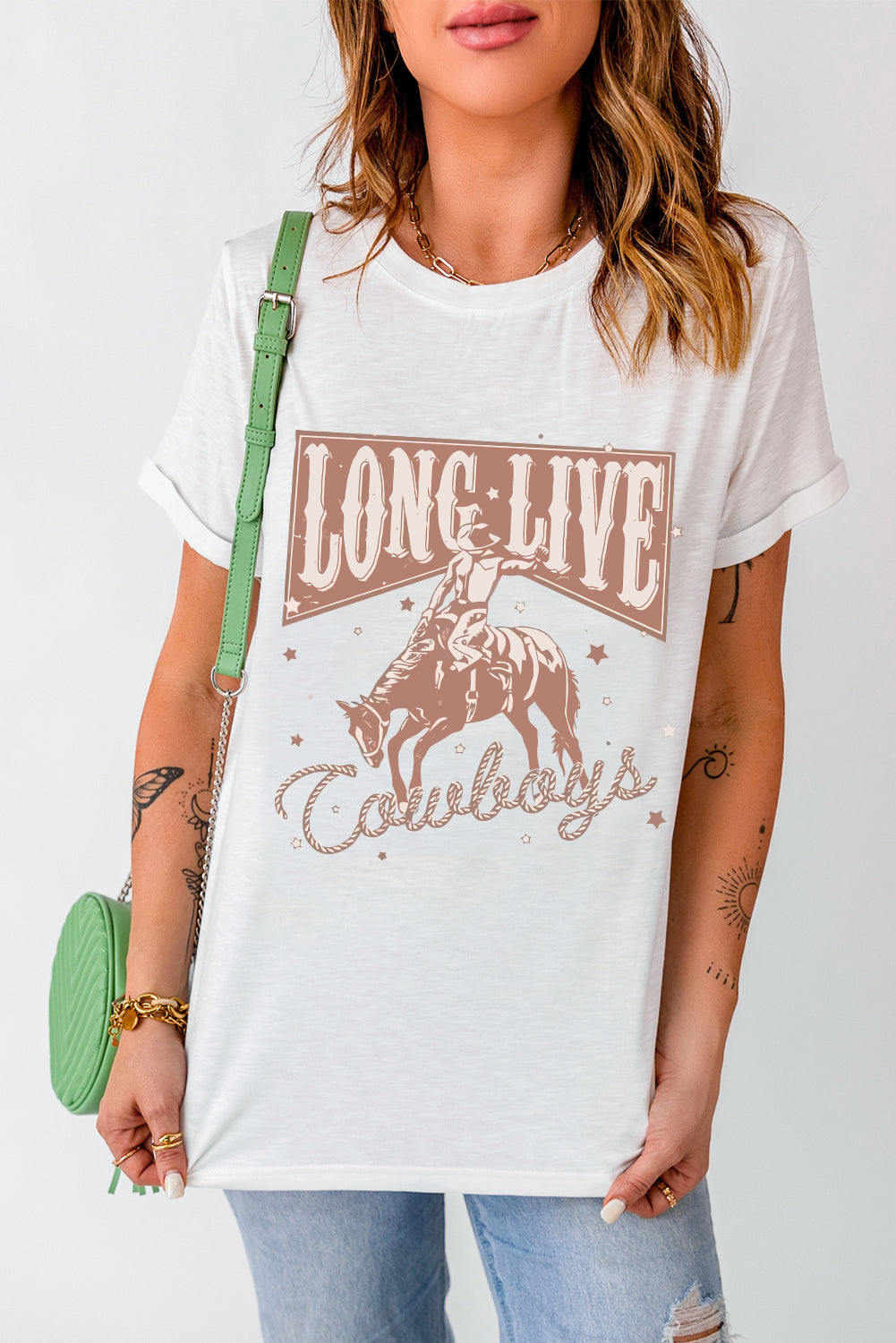 Long Live Cowboys Short Sleeve T-Shirt