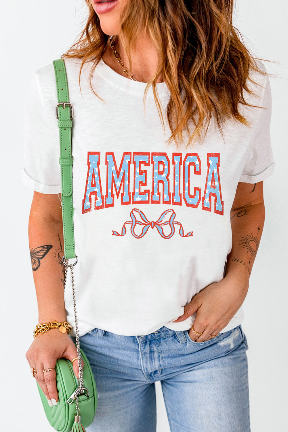 AMERICA Short Sleeve T-Shirt