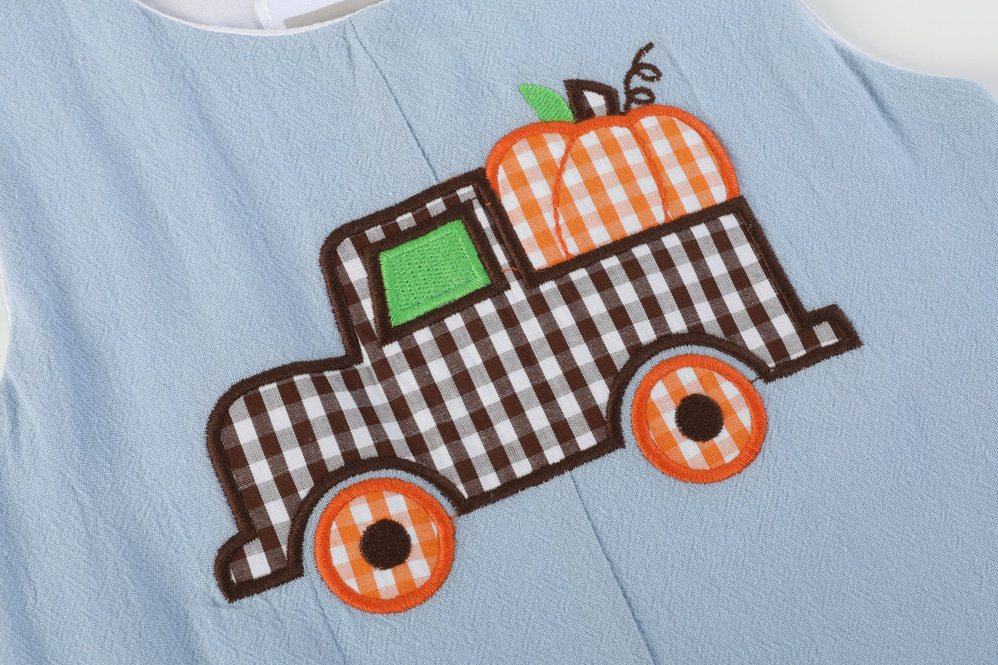 Blue Pumpkin Truck Overalls