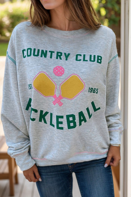 Pickleball Country Club Sweatshirt