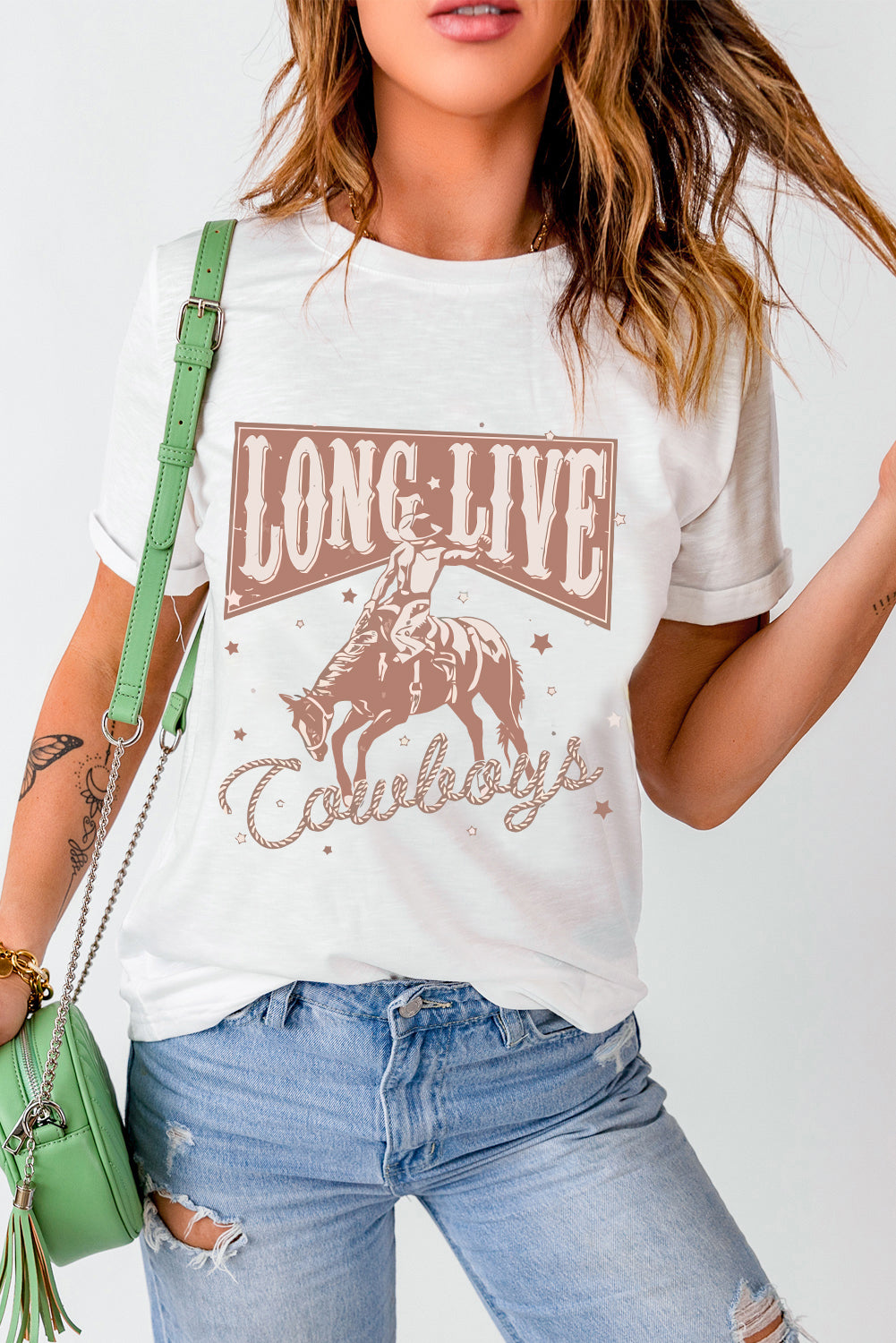 Long Live Cowboys Short Sleeve T-Shirt