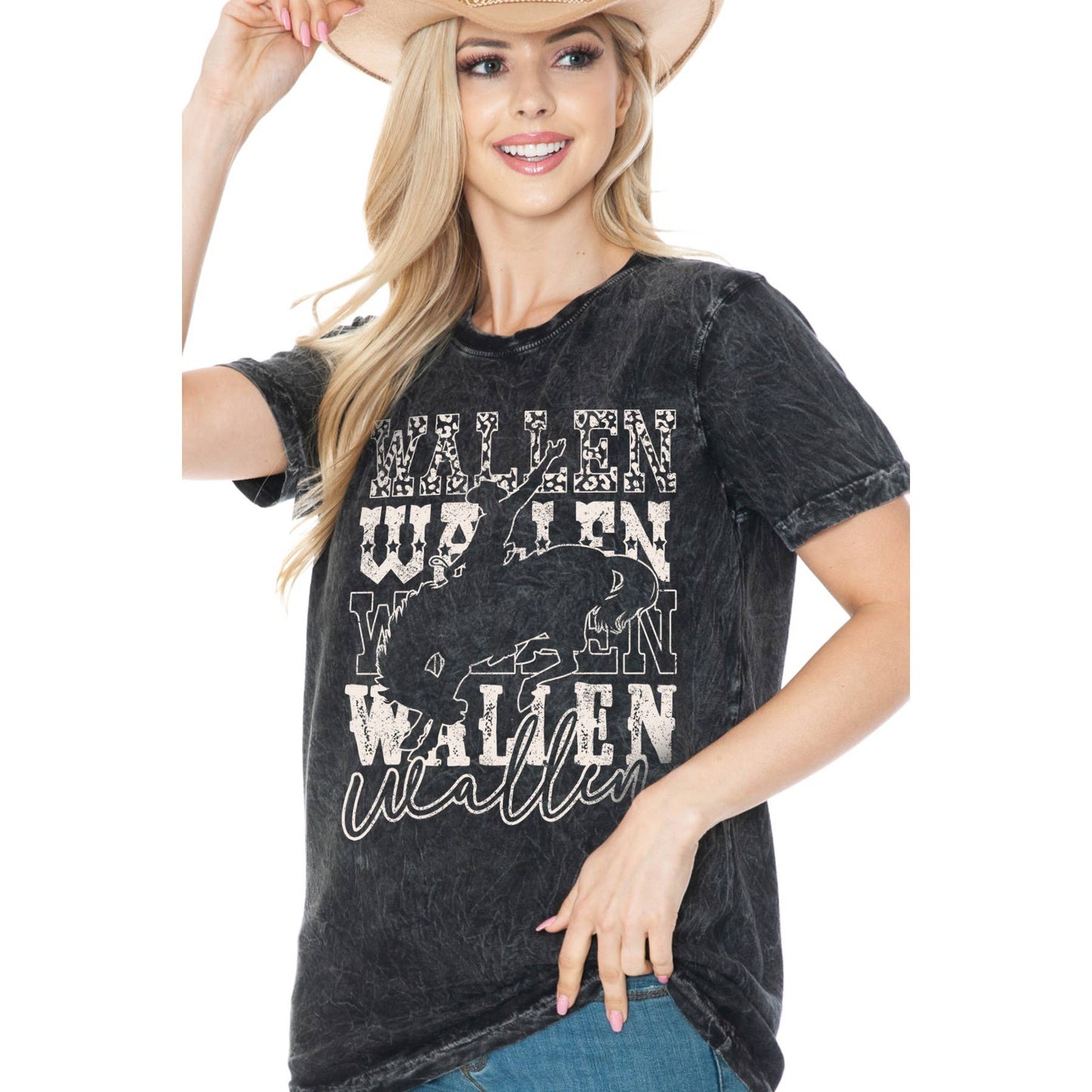 WALLEN Vintage Mineral Wash : Charcoal Grey