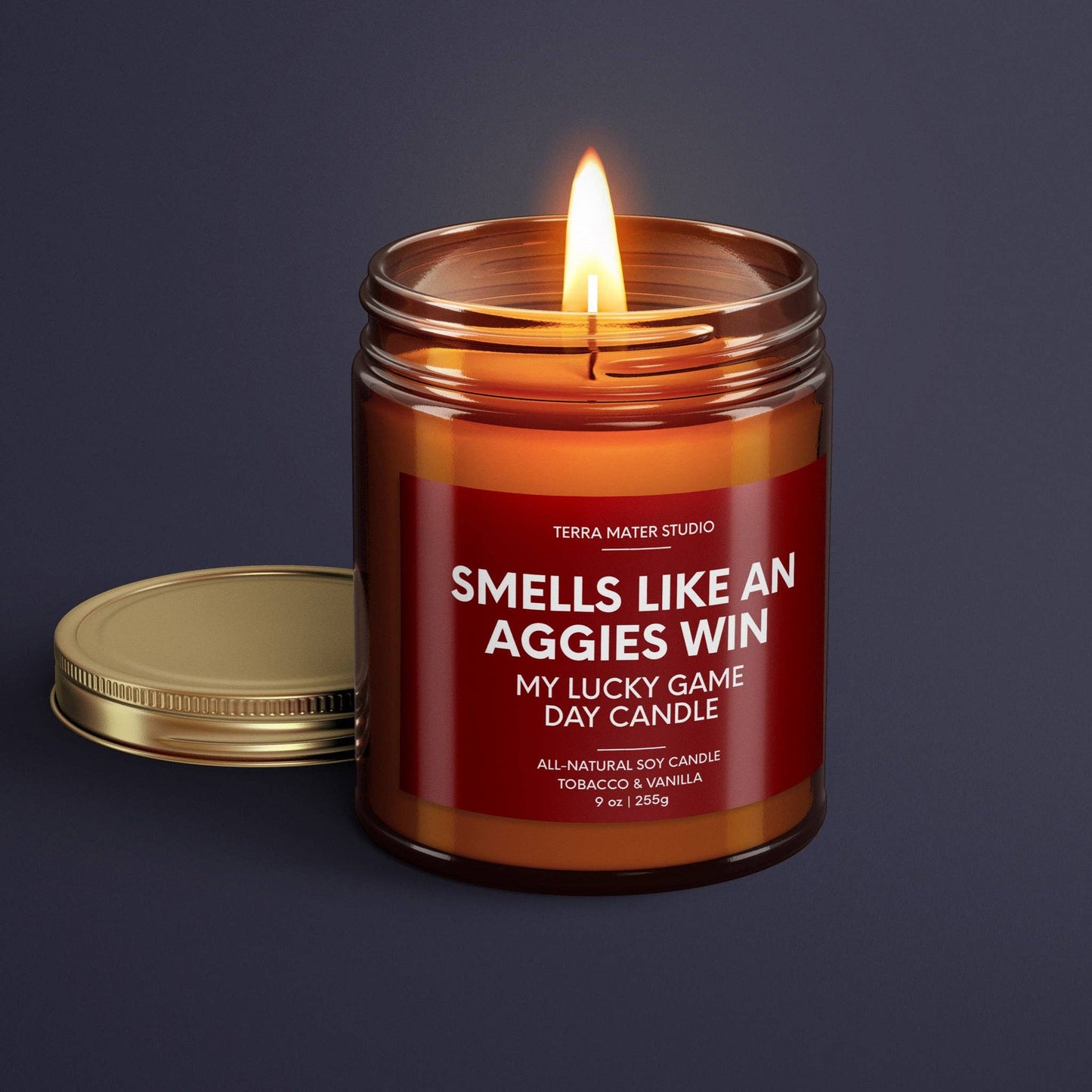 Smells Like An Aggies Win | Texas Lucky Game Day Candle