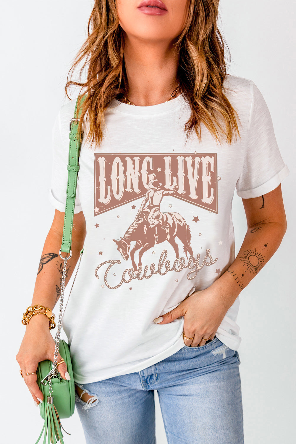 Long Live Cowboys Short Sleeve T-Shirt