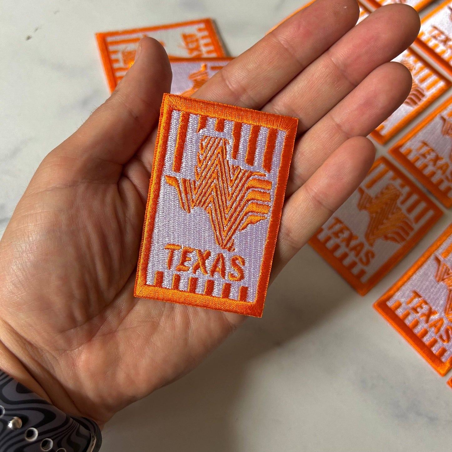 Texas Whataburger Inspired Patch