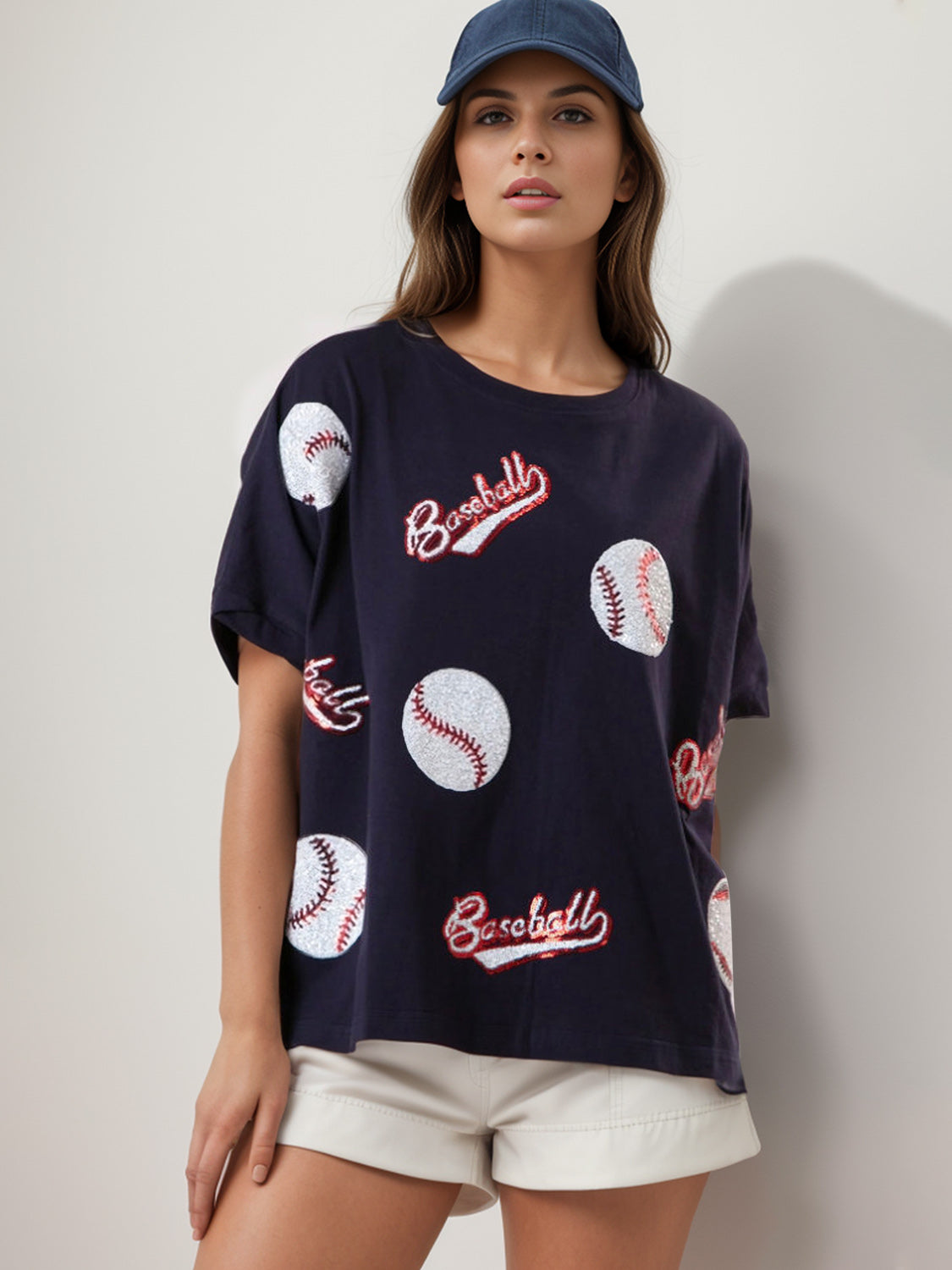 Baseball Half Sleeve T-Shirt