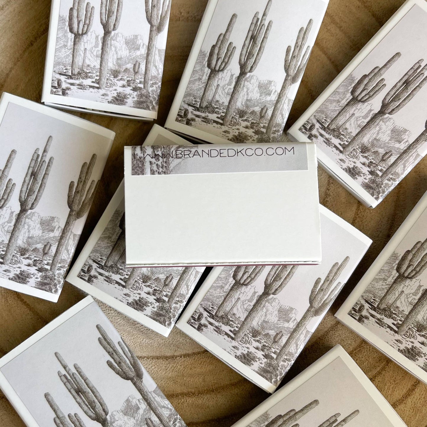 Desert Cactus Match Set // Vintage Landscape