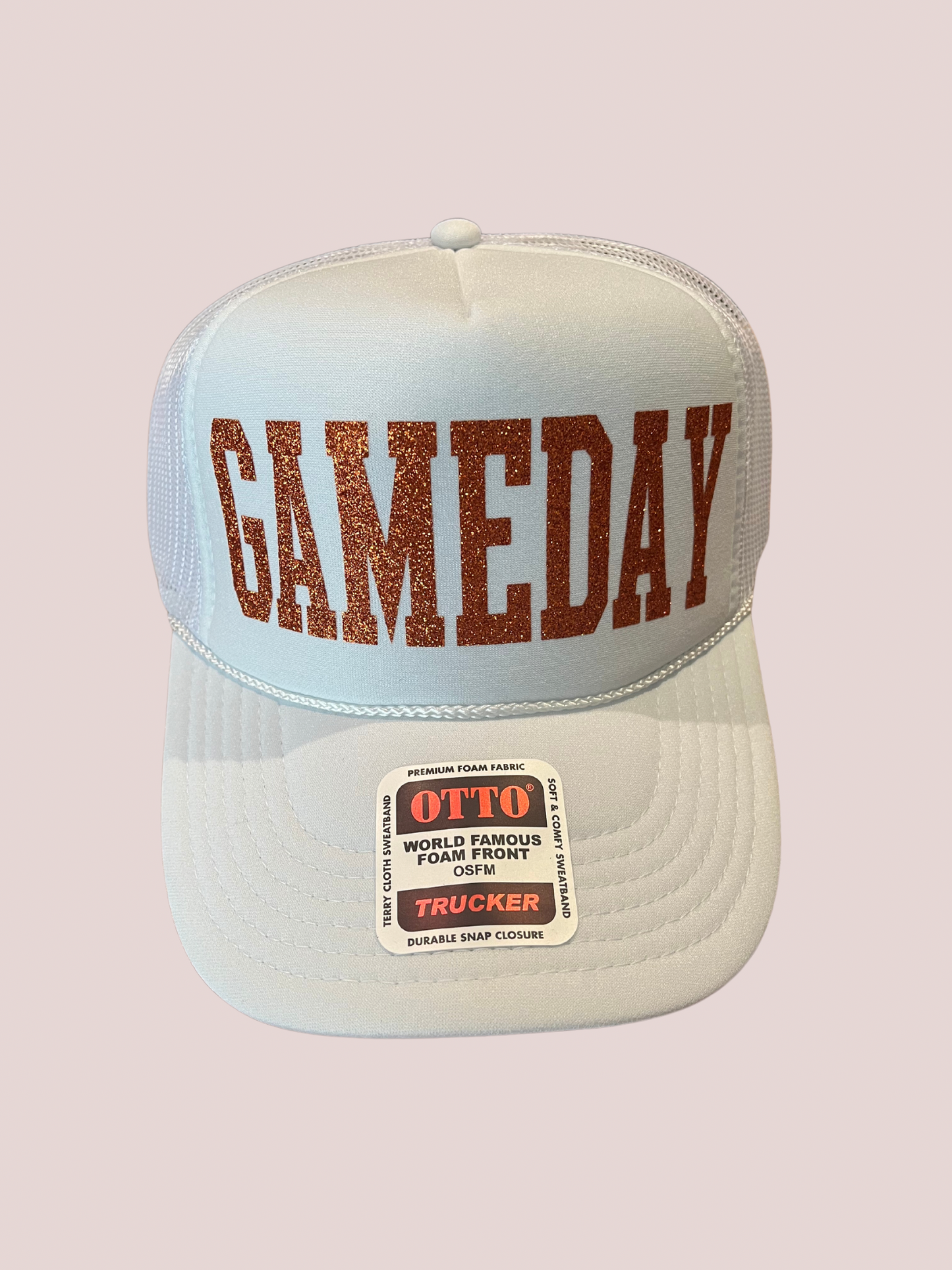 Glitter Gameday Trucker Hat