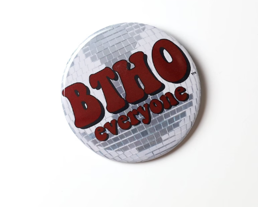 Disco BTHO Everyone Game Day Button