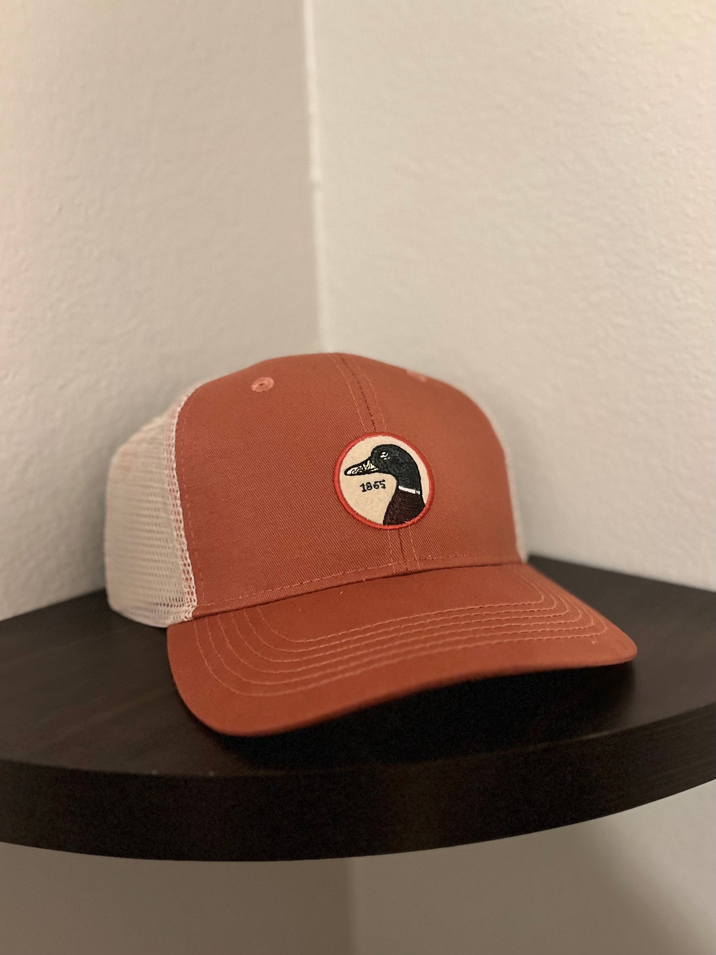 Duck Head Circle Patch Trucker Hat