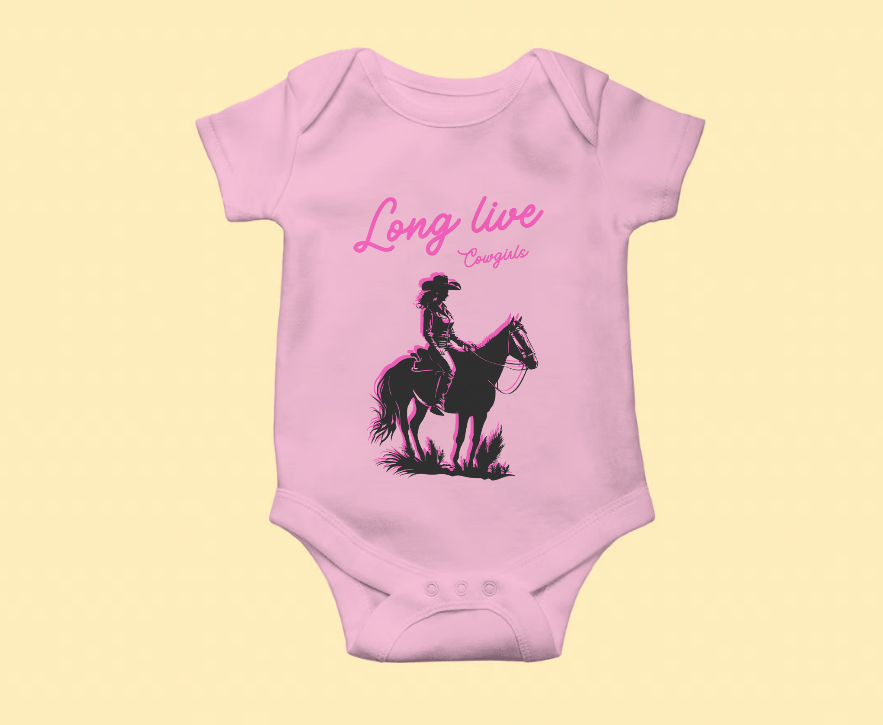 Long Live Cowgirls Onesie