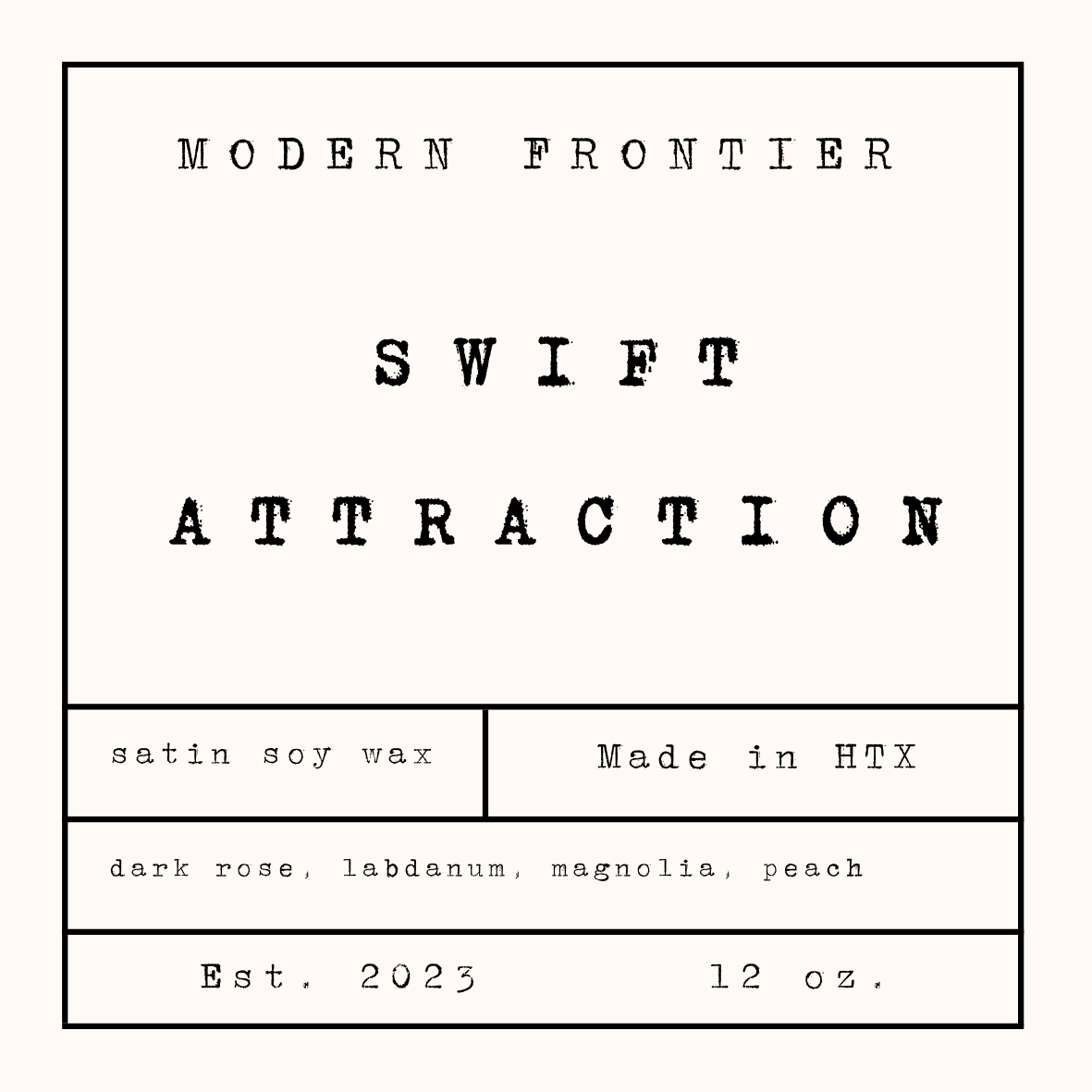 Swift Attraction Candle