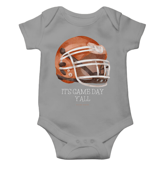 Football Helmet Game Day Onesie