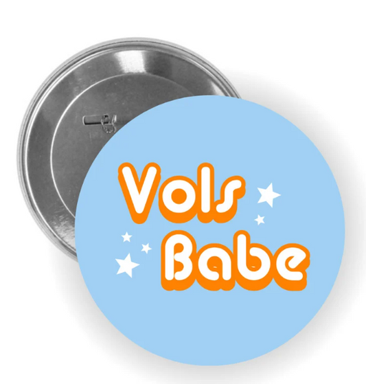 Vols Babe Game Day Button