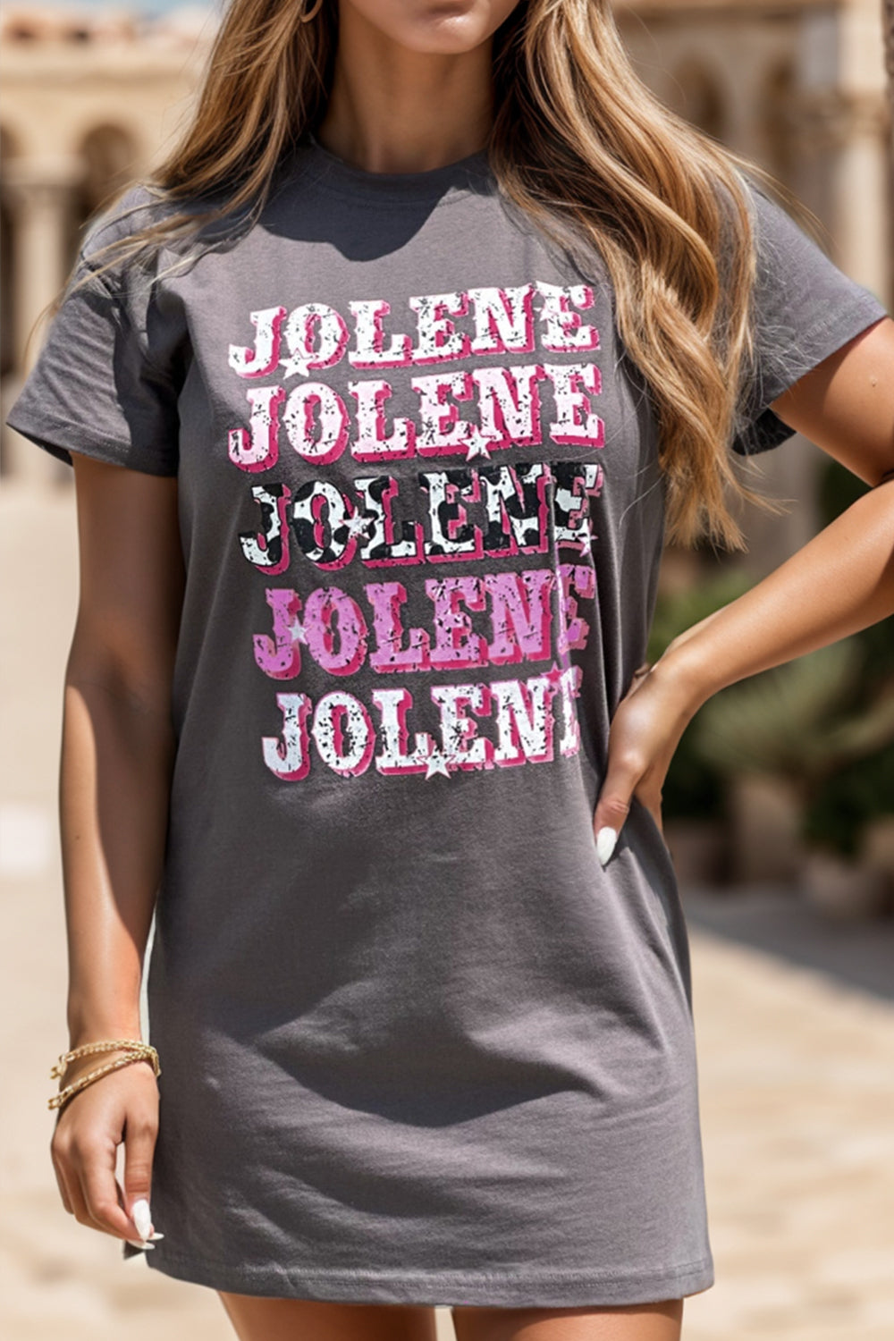 JOLENE Dolly Inspired T-Shirt Dress