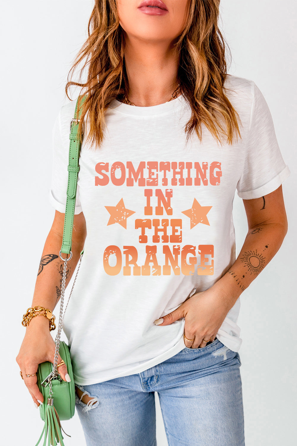 Something In The Orange Zach Bryan Short Sleeve T-Shirt