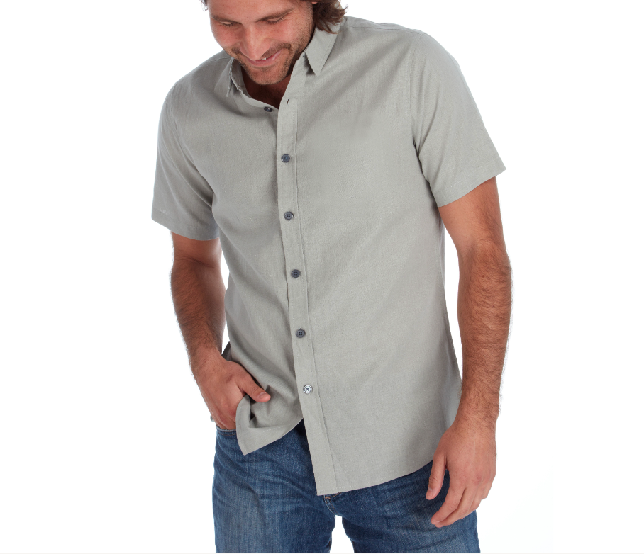 Miners Staple Cotton Linen Blend Shirt