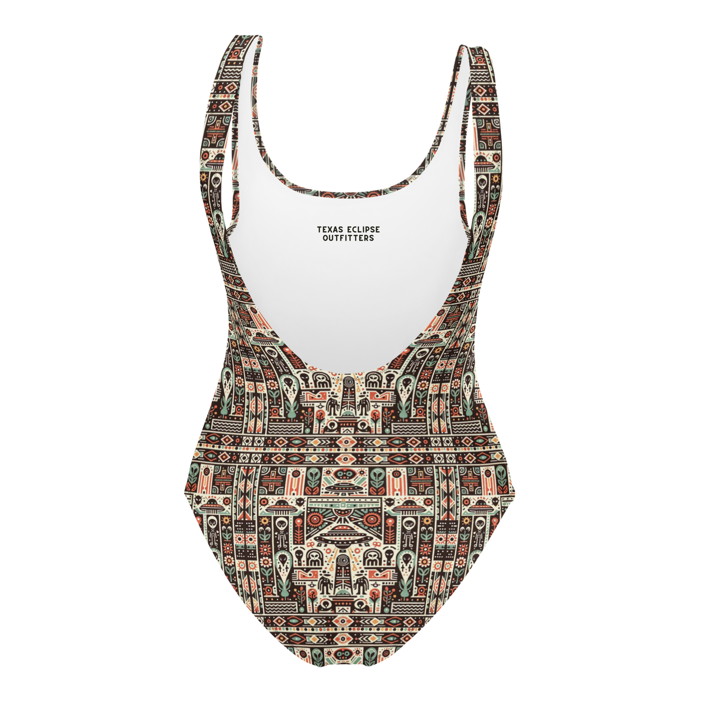 Mayan Fever Dream: A Sighting One-Piece Swimsuit