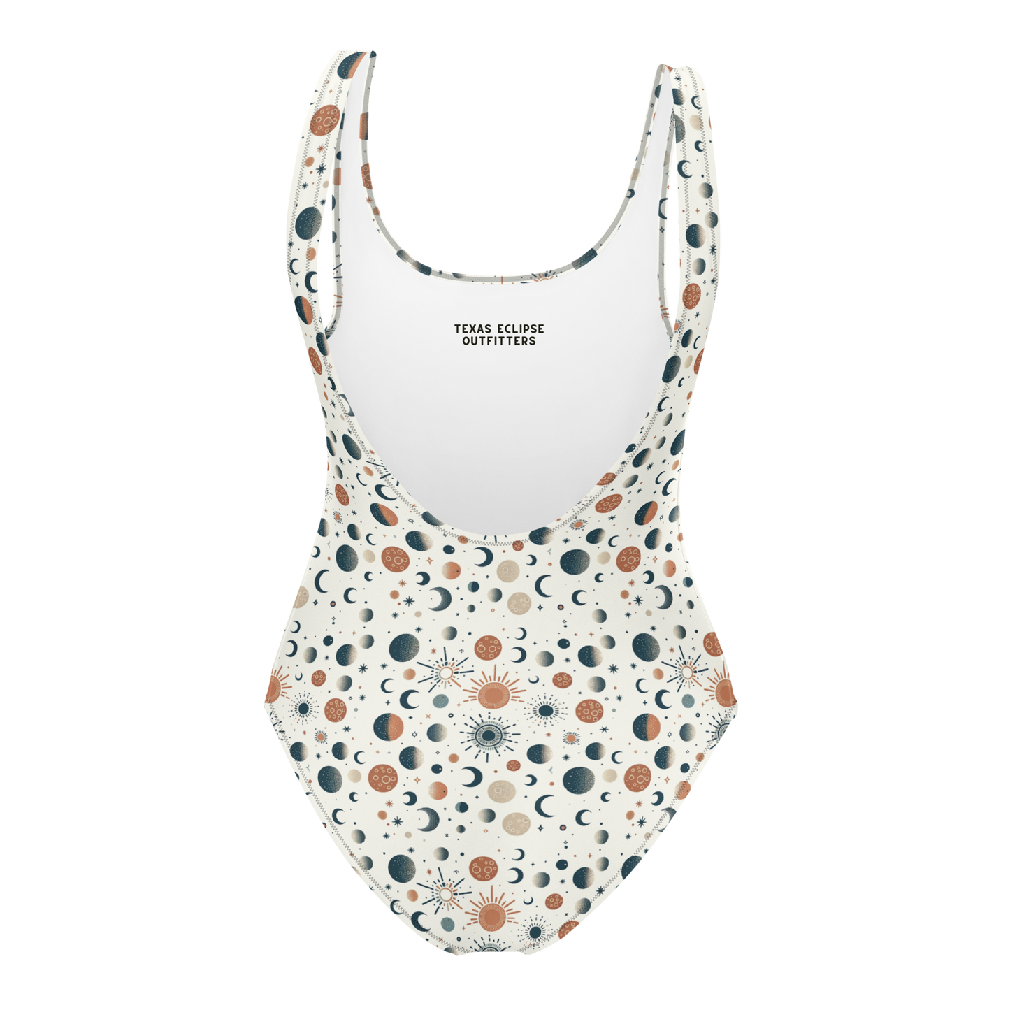 Solar Flare: Sunburst Radiance One-Piece Swimsuit