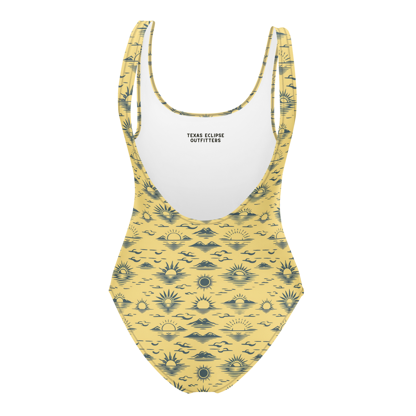 Desert Mirage: Sandstorm Ridge One-Piece Swimsuit