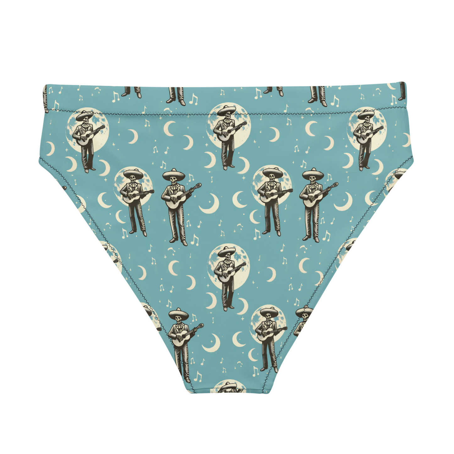 Moonlight Mariachi High-Waisted Bikini Bottom