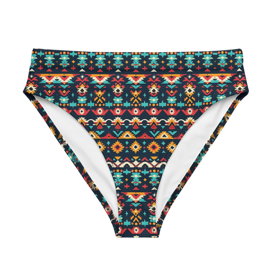 Ceremony in the Desert: An Artifact High-Waisted Bikini Bottom