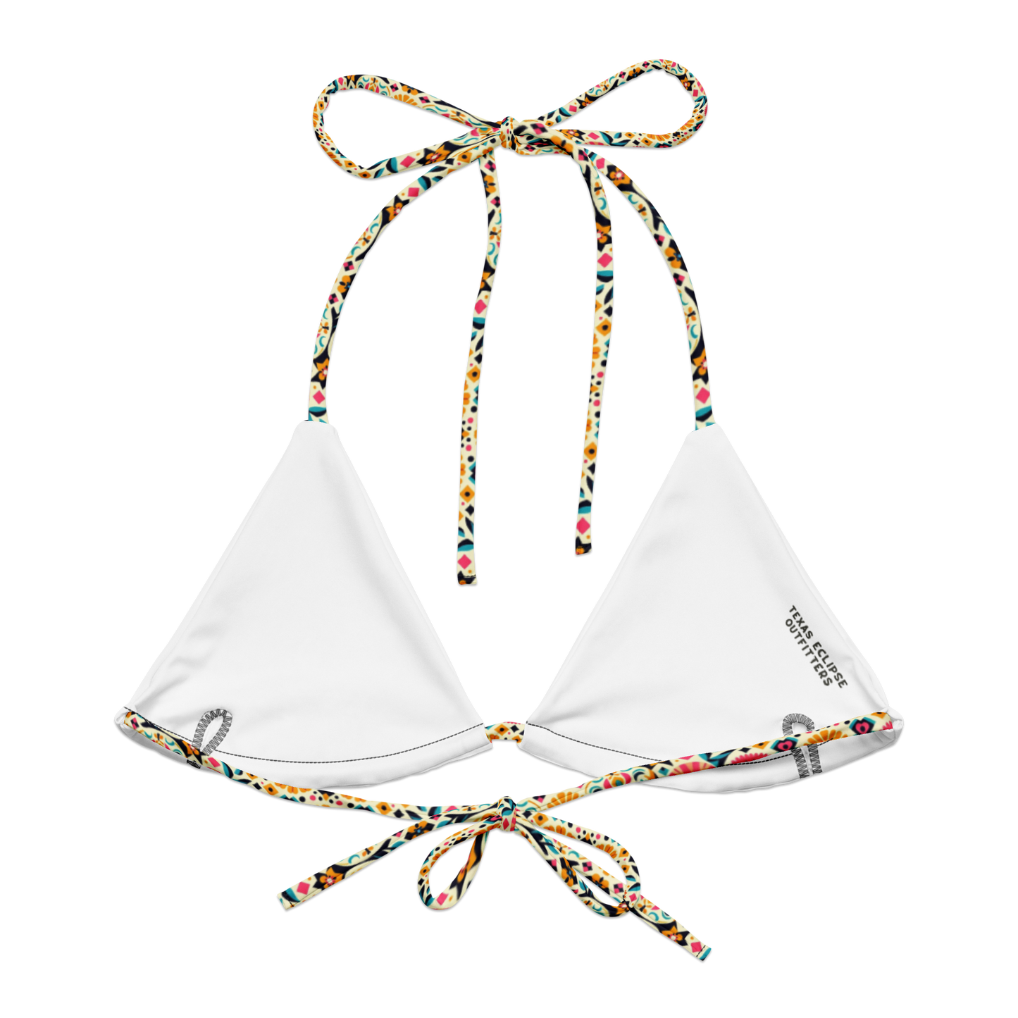 Calavera Dreams: Dia de los Muertos String Bikini Top