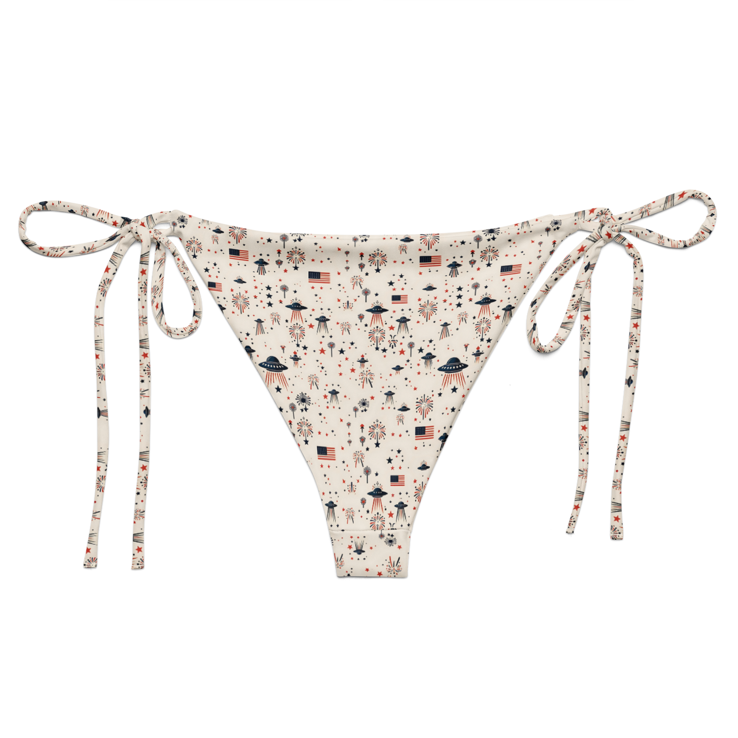 Patriot Wings: A Familiar Celebration String Bikini Bottom