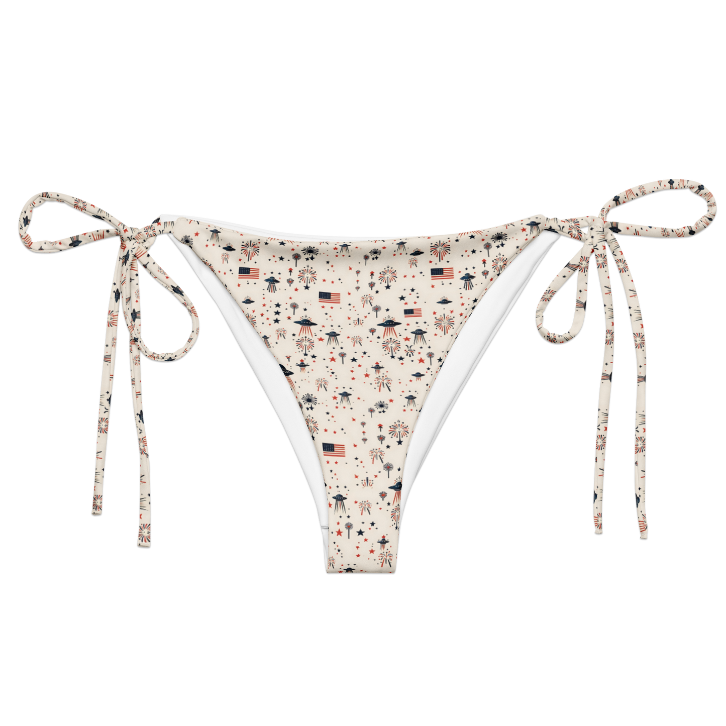 Patriot Wings: A Familiar Celebration String Bikini Bottom