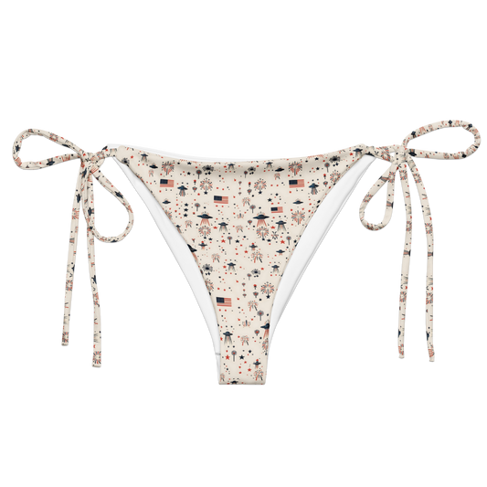 Patriot Wings: A Familiar Celebration String Bikini Bottom