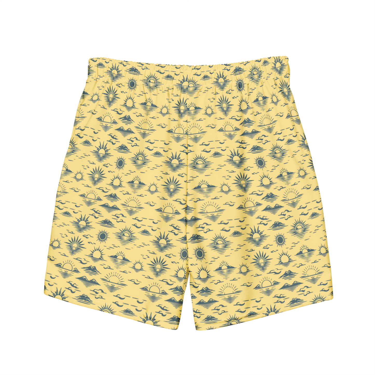 Desert Mirage: Sandstorm Ridge Swim Trunks