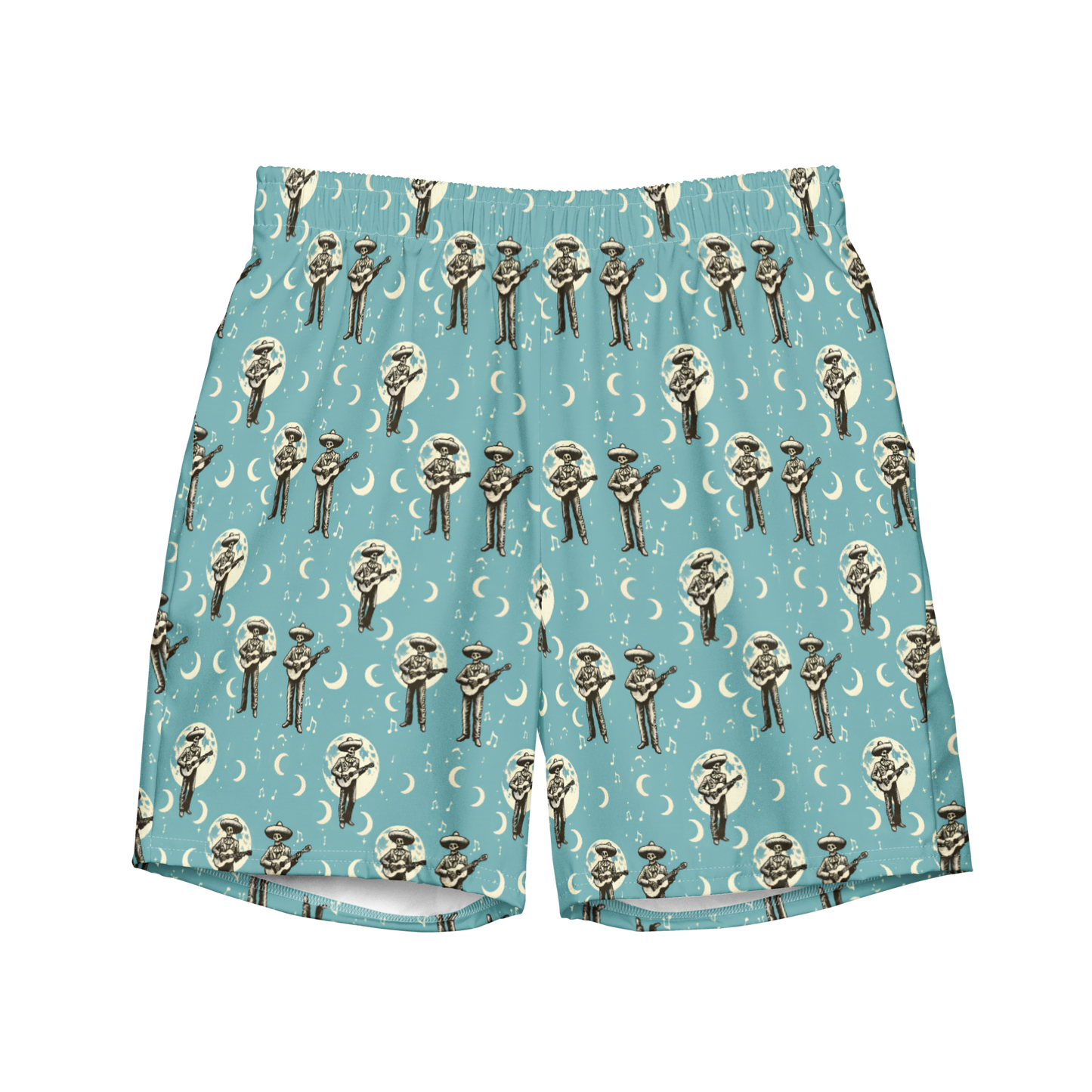 Moonlight Mariachi Swim Trunks