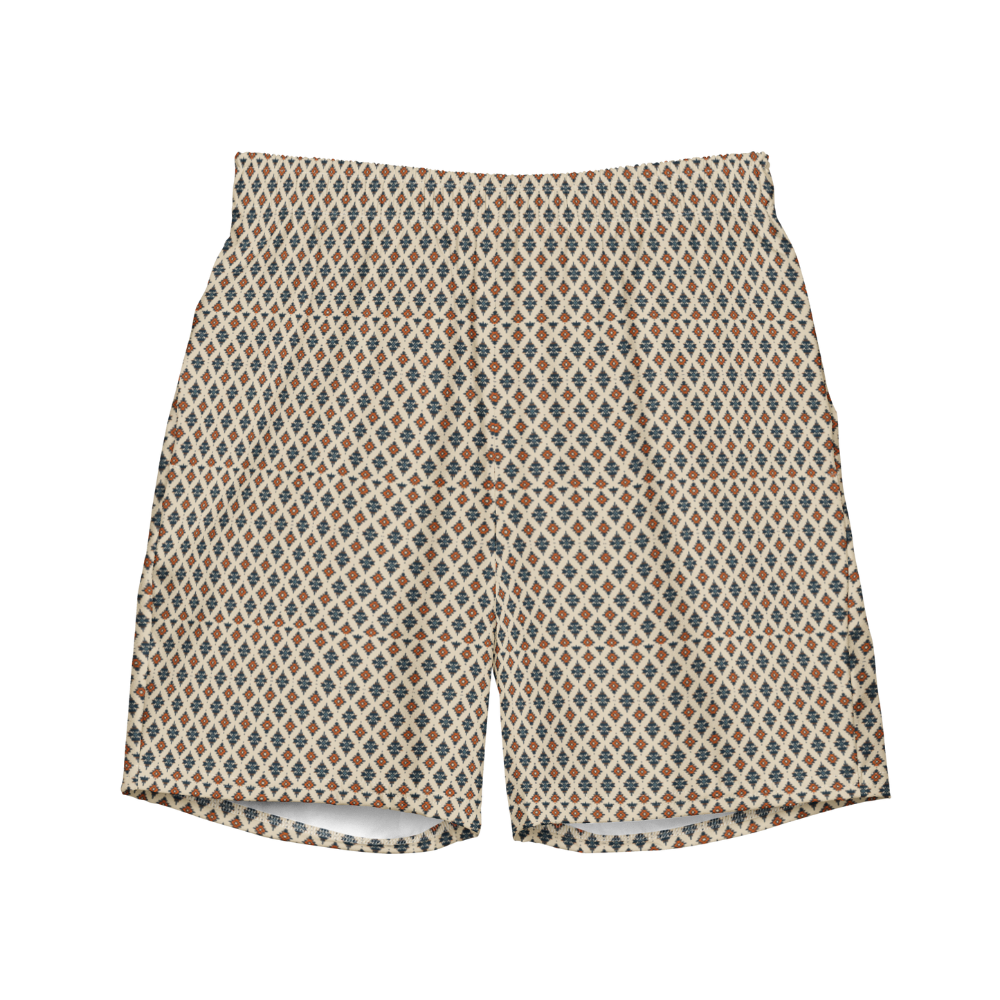 Spirit of the Mesa: Zuni Glyph Swim Trunks