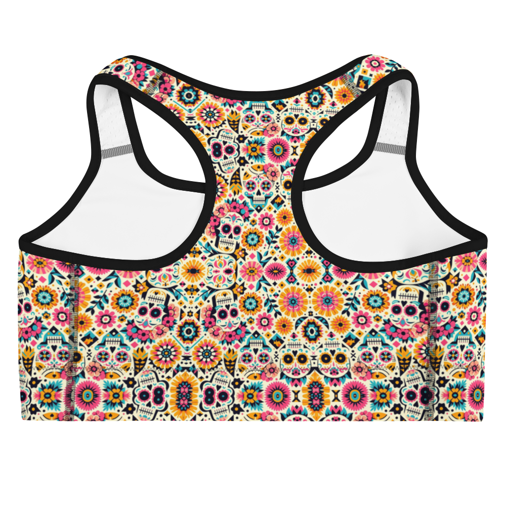 Calavera Dreams: Dia de los Muertos Sports Bra