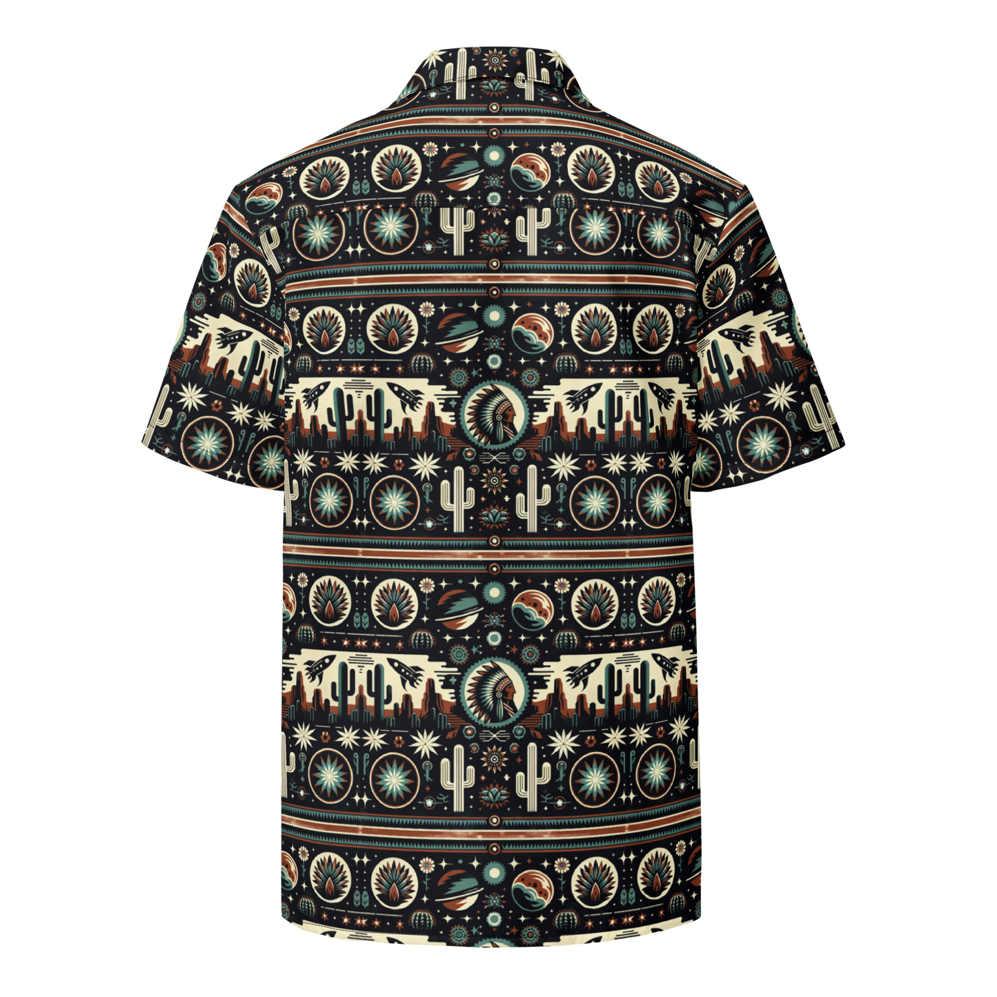 Apache Nebula: Space Apache Button-Up Shirt