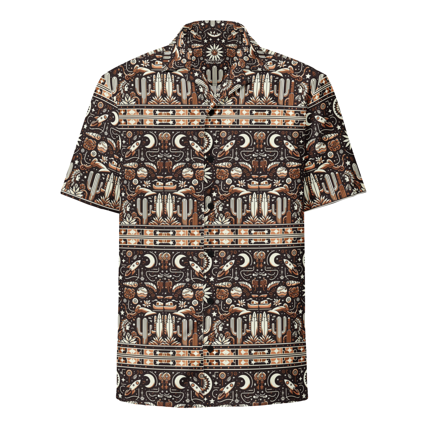 Celestial Cherokee: Space Cherokee Button-Up Shirt