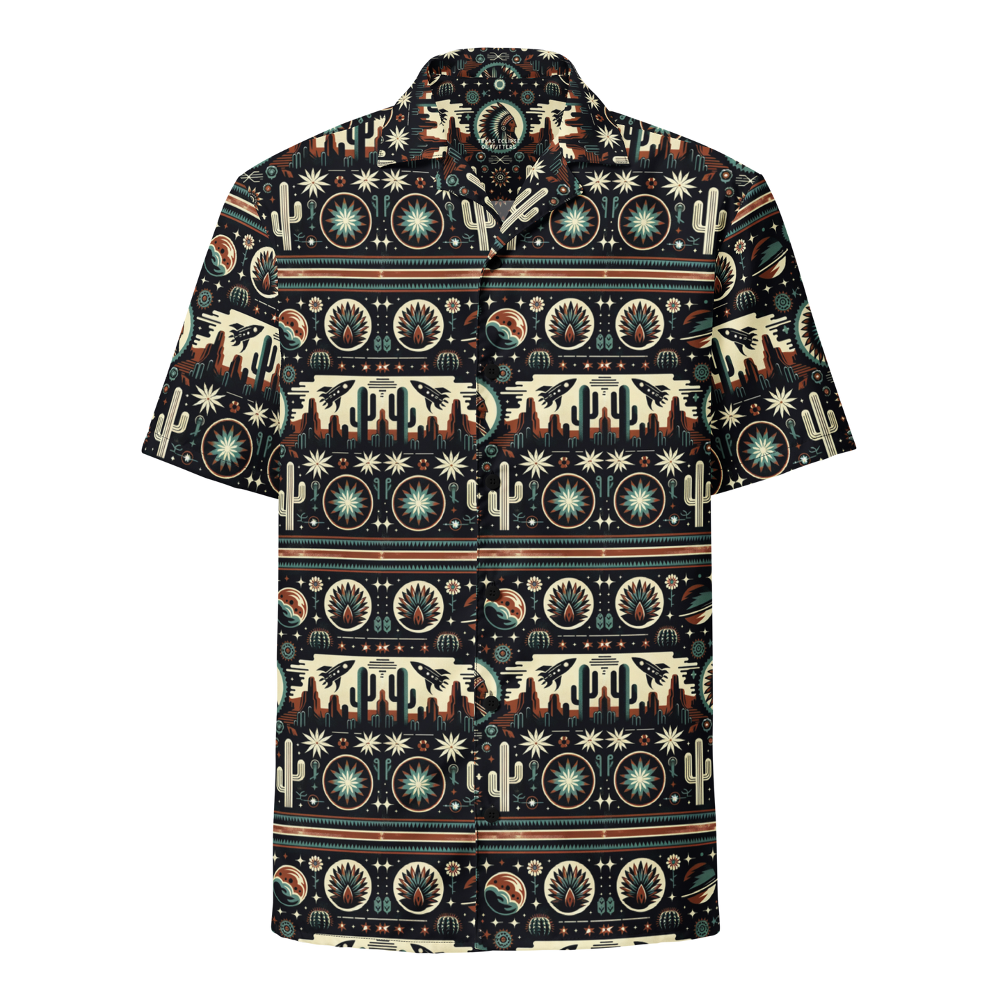 Apache Nebula: Space Apache Button-Up Shirt