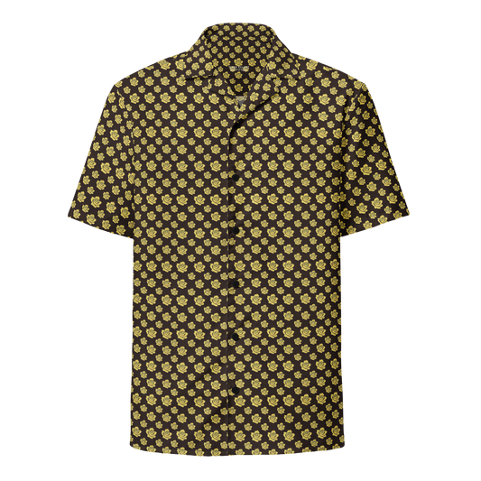 Lone Star Secrets: Yellow Rose on the Range Button-Up Shirt