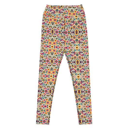 Calavera Dreams: Dia de los Muertos Leggings