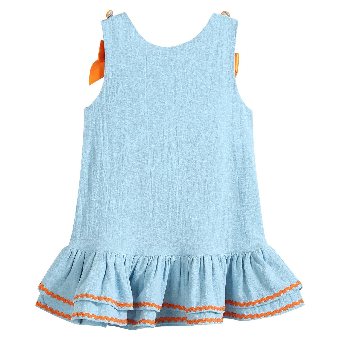 Blue Pumpkin Ruffle Dress