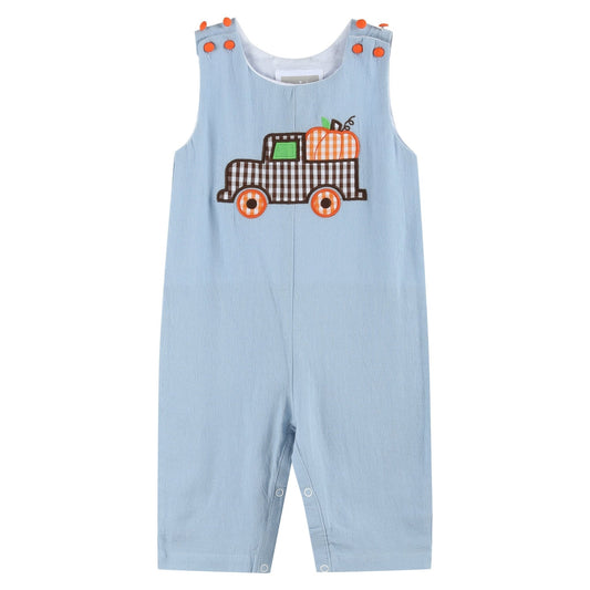 Blue Pumpkin Truck Overalls