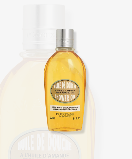 Almond Cleansing and Softening Shower Oil