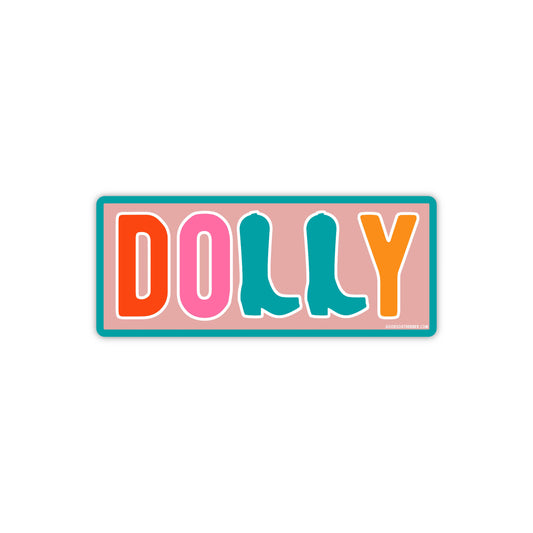Dolly Boots Sticker