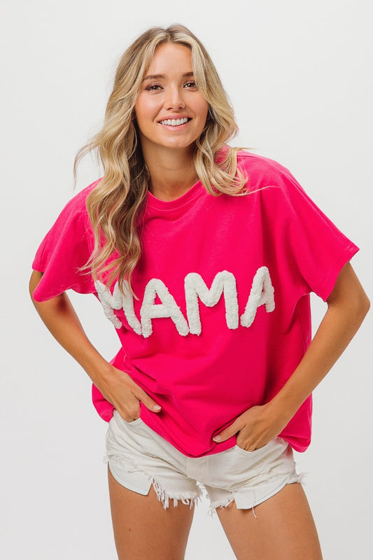 BiBi MAMA Short Sleeve T-Shirt - Pink