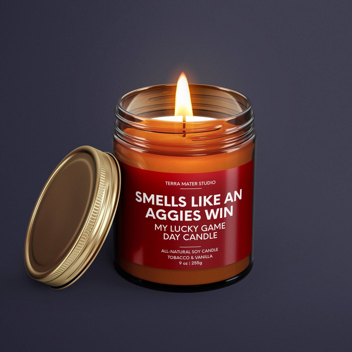 Smells Like An Aggies Win | Texas Lucky Game Day Candle