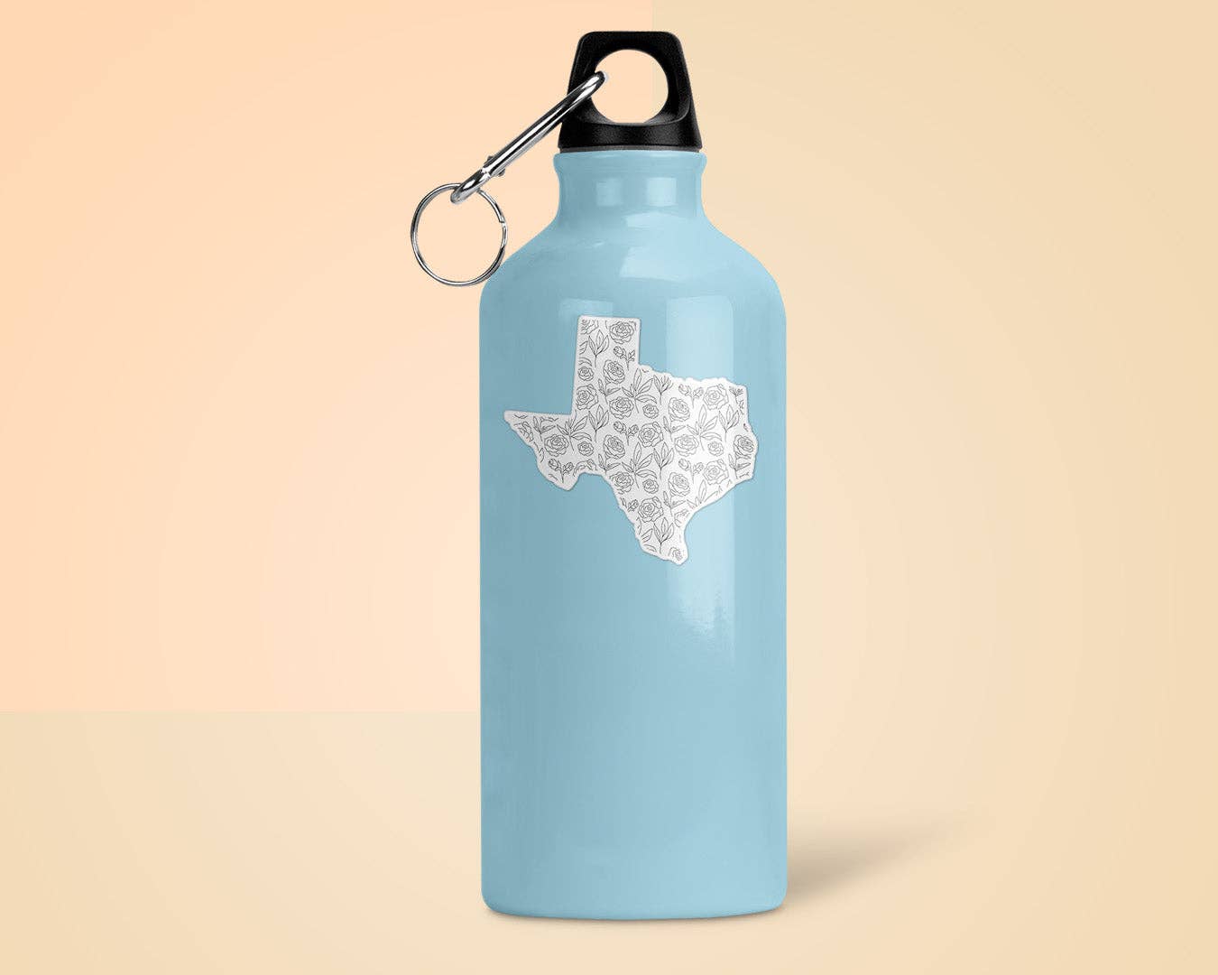 Texas Floral Pattern Sticker Vinyl Decal