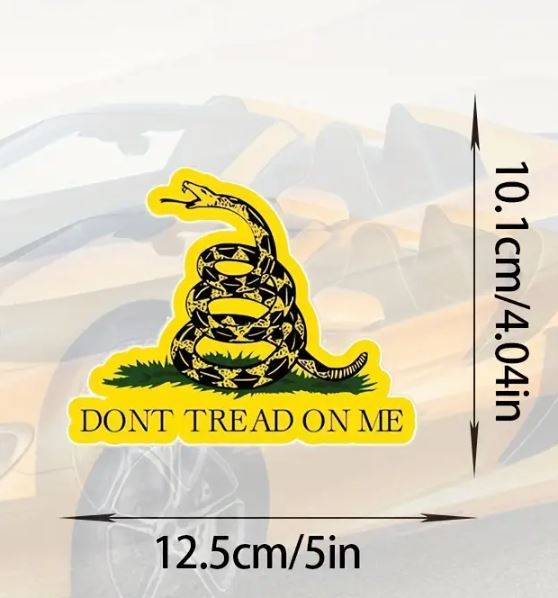 Gadsen Flag - Don't Tread on Me Sticker